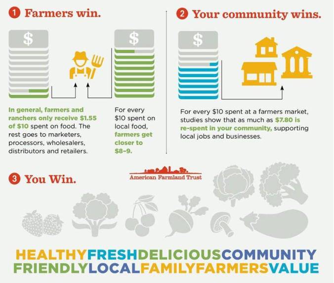 american farmland infograhic